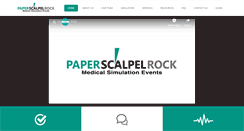 Desktop Screenshot of paperscalpelrock.com